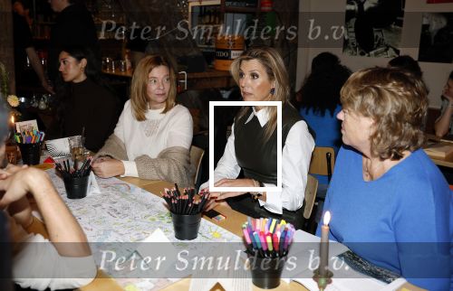Amsterdam 3 november 2025
Koningin Maxima op bezoek bij de Offline Club .