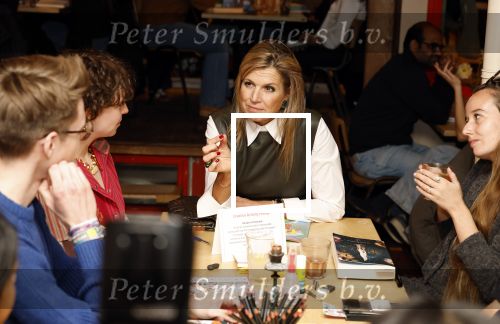 Amsterdam 3 november 2025
Koningin Maxima op bezoek bij de Offline Club .