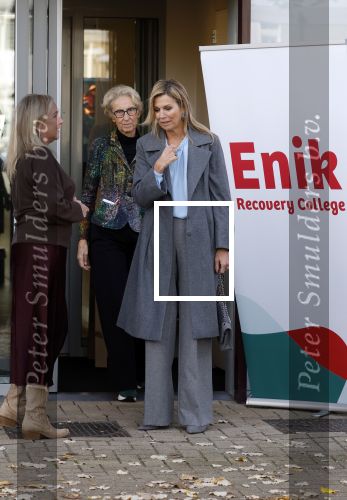 Utrecht 6 november 2025
Koningin Maxima bezoekt het Enik recovery College in Utrecht