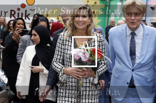 Zaandam 15 oktober 2025
Koningin Maxima en staatssecretaris Jurgen Nobel zijn in  Zaandam-Oost in het kader van het â€˜Pact Zaandam-Oost