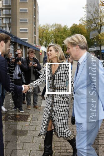 Zaandam 15 oktober 2025
Koningin Maxima en staatssecretaris Jurgen Nobel zijn in  Zaandam-Oost in het kader van het â€˜Pact Zaandam-Oost
