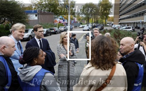 Zaandam 15 oktober 2025
Koningin Maxima en staatssecretaris Jurgen Nobel zijn in  Zaandam-Oost in het kader van het â€˜Pact Zaandam-Oost