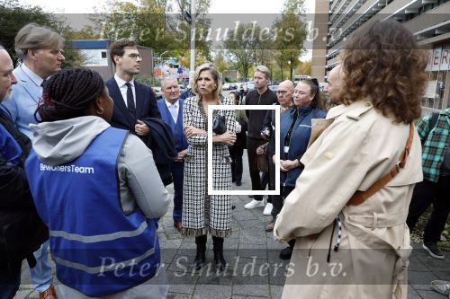 Zaandam 15 oktober 2025
Koningin Maxima en staatssecretaris Jurgen Nobel zijn in  Zaandam-Oost in het kader van het â€˜Pact Zaandam-Oost