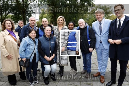 Zaandam 15 oktober 2025
Koningin Maxima en staatssecretaris Jurgen Nobel zijn in  Zaandam-Oost in het kader van het â€˜Pact Zaandam-Oost