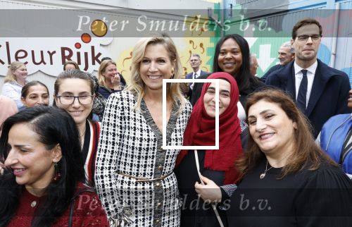 Zaandam 15 oktober 2025
Koningin Maxima en staatssecretaris Jurgen Nobel zijn in  Zaandam-Oost in het kader van het â€˜Pact Zaandam-Oost