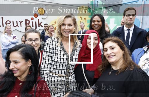 Zaandam 15 oktober 2025
Koningin Maxima en staatssecretaris Jurgen Nobel zijn in  Zaandam-Oost in het kader van het â€˜Pact Zaandam-Oost