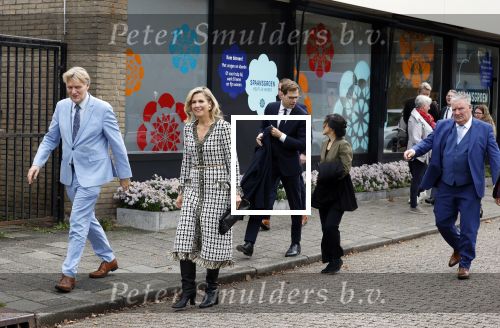 Zaandam 15 oktober 2025
Koningin Maxima en staatssecretaris Jurgen Nobel zijn in  Zaandam-Oost in het kader van het â€˜Pact Zaandam-Oost