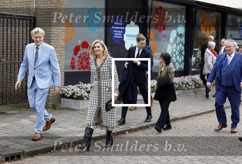Zaandam 15 oktober 2025
Koningin Maxima en staatssecretaris Jurgen Nobel zijn in  Zaandam-Oost in het kader van het â€˜Pact Zaandam-Oost