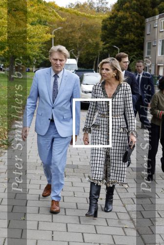 Zaandam 15 oktober 2025
Koningin Maxima en staatssecretaris Jurgen Nobel zijn in  Zaandam-Oost in het kader van het â€˜Pact Zaandam-Oost