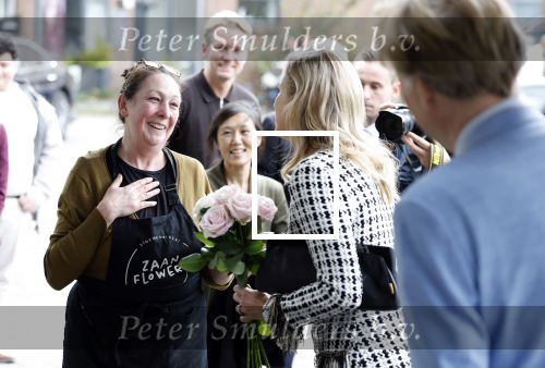 Zaandam 15 oktober 2025
Koningin Maxima en staatssecretaris Jurgen Nobel zijn in  Zaandam-Oost in het kader van het â€˜Pact Zaandam-Oost