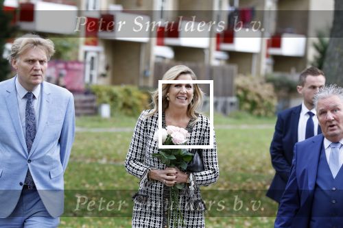 Zaandam 15 oktober 2025
Koningin Maxima en staatssecretaris Jurgen Nobel zijn in  Zaandam-Oost in het kader van het â€˜Pact Zaandam-Oost