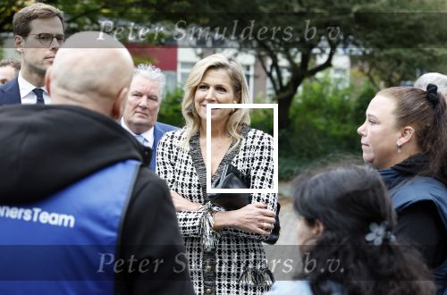 Zaandam 15 oktober 2025
Koningin Maxima en staatssecretaris Jurgen Nobel zijn in  Zaandam-Oost in het kader van het â€˜Pact Zaandam-Oost
