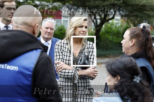 Zaandam 15 oktober 2025
Koningin Maxima en staatssecretaris Jurgen Nobel zijn in  Zaandam-Oost in het kader van het â€˜Pact Zaandam-Oost