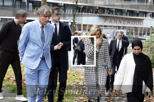 Zaandam 15 oktober 2025
Koningin Maxima en staatssecretaris Jurgen Nobel zijn in  Zaandam-Oost in het kader van het â€˜Pact Zaandam-Oost