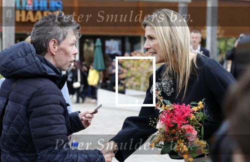 Oss 14 oktober 2025
Koningin Maxima bezoekt Oss . Koningin Maxima en Melvin Heesch