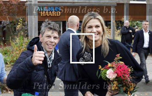Oss 14 oktober 2025
Koningin Maxima bezoekt Oss . Koningin Maxima en Melvin Heesch