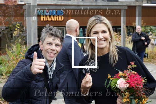 Oss 14 oktober 2025
Koningin Maxima bezoekt Oss . Koningin Maxima en Melvin Heesch