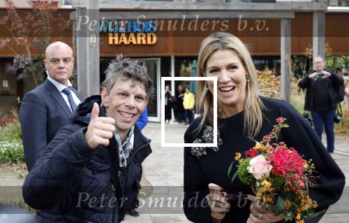 Oss 14 oktober 2025
Koningin Maxima bezoekt Oss . Koningin Maxima en Melvin Heesch