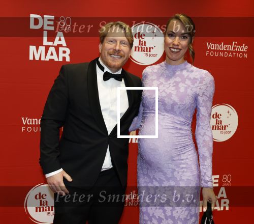 Amsterdam 30 november 2025
80 jaar het DeLaMar theater . Kor Hoebe met zijn zwangere partner