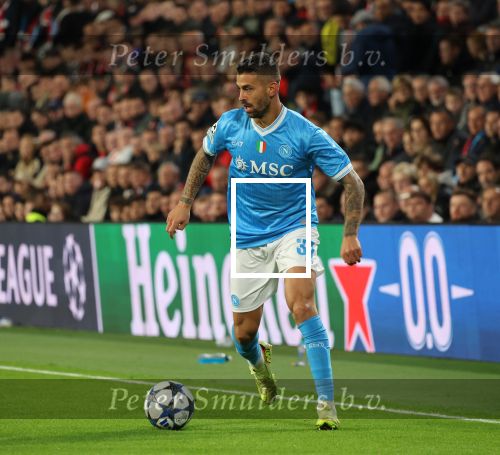 Eindhoven, 21 Oktober 2025
CL Wedstrijd PSV-Napolie, eindstand 6-2
Leonardo Spinazzola