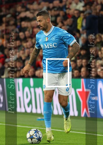 Eindhoven, 21 Oktober 2025
CL Wedstrijd PSV-Napolie, eindstand 6-2
Leonardo Spinazzola