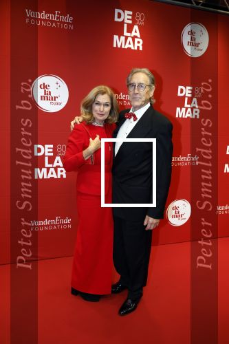 Amsterdam 30 november 2025
80 jaar het DeLaMar theater . Liz Snoijink met partner
