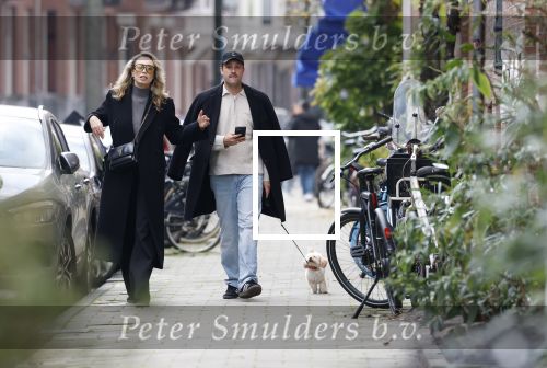 Amsterdam 8 november 2025
Loiza Lamers en haar partner Jelle Ploeg  in Amsterdam zuid.