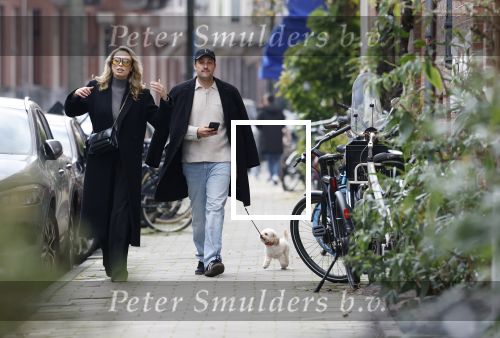 Amsterdam 8 november 2025
Loiza Lamers en haar partner Jelle Ploeg  in Amsterdam zuid.