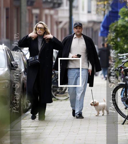 Amsterdam 8 november 2025
Loiza Lamers en haar partner Jelle Ploeg  in Amsterdam zuid.