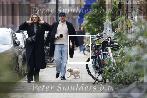 Amsterdam 8 november 2025
Loiza Lamers en haar partner Jelle Ploeg  in Amsterdam zuid.