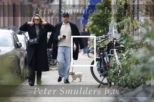 Amsterdam 8 november 2025
Loiza Lamers en haar partner Jelle Ploeg  in Amsterdam zuid.