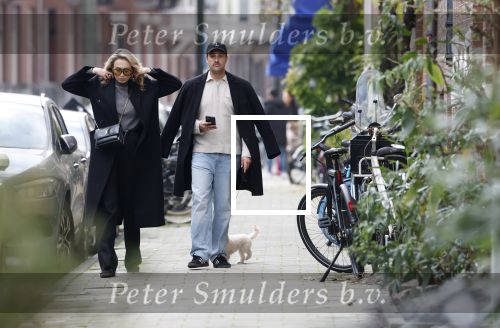 Amsterdam 8 november 2025
Loiza Lamers en haar partner Jelle Ploeg  in Amsterdam zuid.