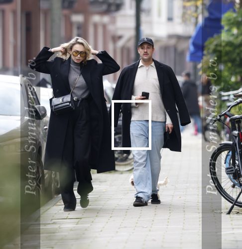 Amsterdam 8 november 2025
Loiza Lamers en haar partner Jelle Ploeg  in Amsterdam zuid.