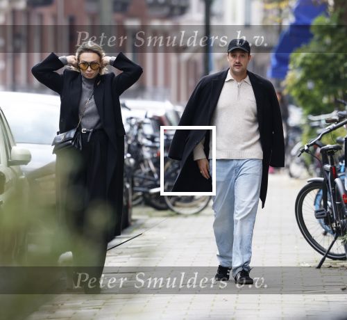 Amsterdam 8 november 2025
Loiza Lamers en haar partner Jelle Ploeg  in Amsterdam zuid.