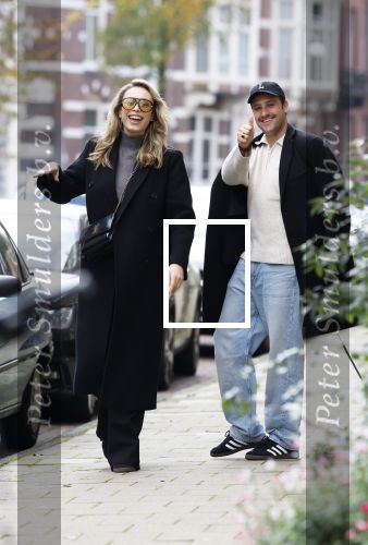 Amsterdam 8 november 2025
Loiza Lamers en haar partner Jelle Ploeg  in Amsterdam zuid.