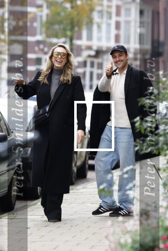 Amsterdam 8 november 2025
Loiza Lamers en haar partner Jelle Ploeg  in Amsterdam zuid.