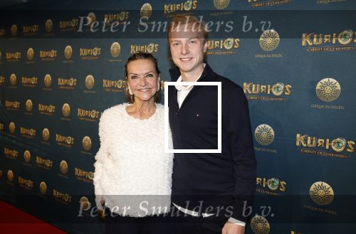 Den Haag 23 oktober 2025
Premiere Circque du Soleil op het malieveld in Den Haag. mariska v Kolck kwam met haar zoon