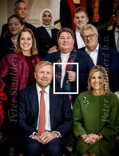 Den Haag 4 november 2025
Uitblinkers lunch op bezoek bij Koning Willem Alexander en Koningin Maxima . oa aanwezig Martijn Krabbe met zijn vrouw Deborah en zijn vader Jeroen Krabbe.