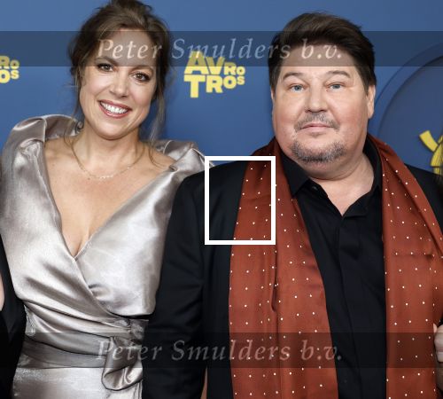 Amsterdam 16 oktober 2025
Uitreiking televizierring 2025 in Carre 
Martijn Krabbe met zijn vrouw Deborah Krabbe