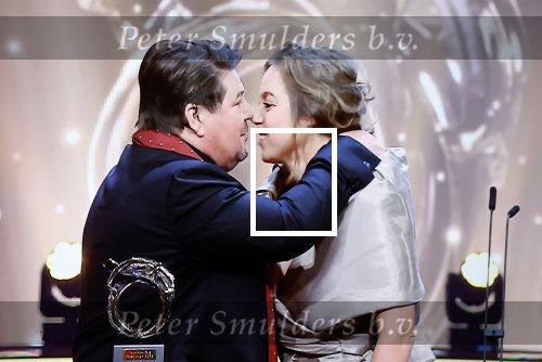 Amsterdam 16 oktober 2025
Uitreiking televizierring 2025 in Carre 
Martijn Krabbe met zijn vrouw Deborah Krabbe
