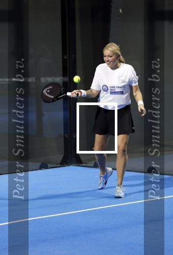 Utrecht 6 november 2025
Padel tournooi voor het UMC ziekenhuis bij Hal 22. Michaela Krajicek