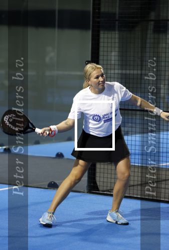 Utrecht 6 november 2025
Padel tournooi voor het UMC ziekenhuis bij Hal 22. Michaela Krajicek