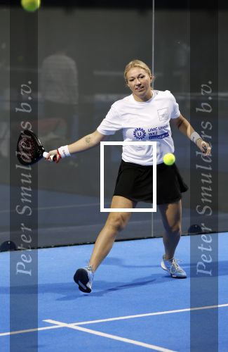 Utrecht 6 november 2025
Padel tournooi voor het UMC ziekenhuis bij Hal 22. Michaela Krajicek