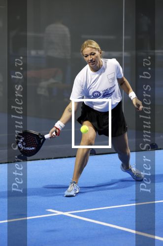 Utrecht 6 november 2025
Padel tournooi voor het UMC ziekenhuis bij Hal 22. Michaela Krajicek