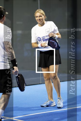 Utrecht 6 november 2025
Padel tournooi voor het UMC ziekenhuis bij Hal 22. Michaela Krajicek