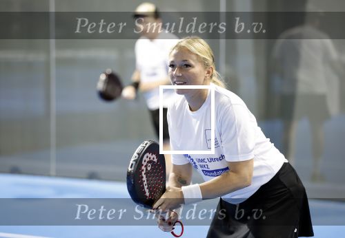 Utrecht 6 november 2025
Padel tournooi voor het UMC ziekenhuis bij Hal 22. Michaela Krajicek