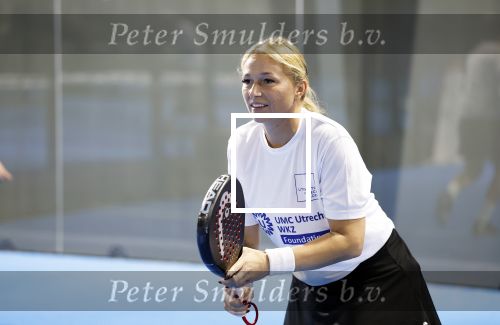 Utrecht 6 november 2025
Padel tournooi voor het UMC ziekenhuis bij Hal 22. Michaela Krajicek
