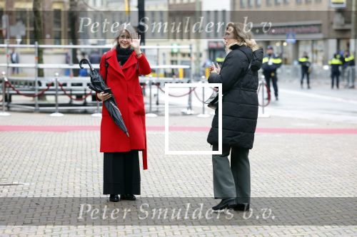 Den Haag 20 november 2025
 Prinses Amalia en haar vader Koning Willem Alexander bij de Grote Kerk, na de Bijzondere Verenigde Vergadering van de Eerste en Tweede Kamer, ter gelegenheid van de tachtigste verjaardag dat het parlement na de Tweede Wereldoorlog voor het eerst weer in gezamenlijkheid bijeenkwam. Eerste Kamervoorzitter Mei Li Vos Tweede Kamervoorzitter Thom van Campenvingen ze op . Mona Keijzer en Vera Bergkamp