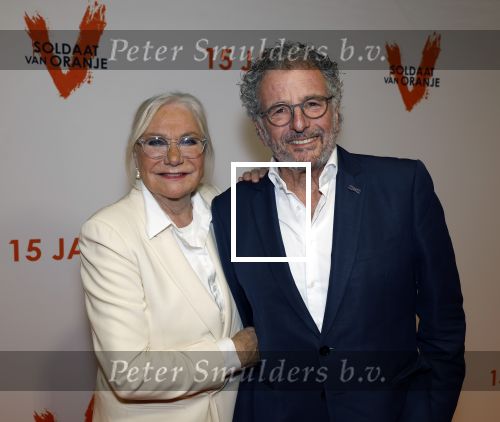 Leiden 30 oktober 2025
15 jaar de musical soldaat v Oranje . Monique v d Ven en Edwin de Vries