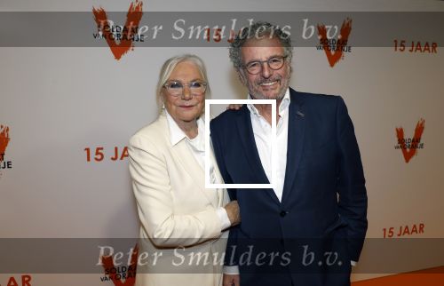 Leiden 30 oktober 2025
15 jaar de musical soldaat v Oranje . Monique v d Ven en Edwin de Vries